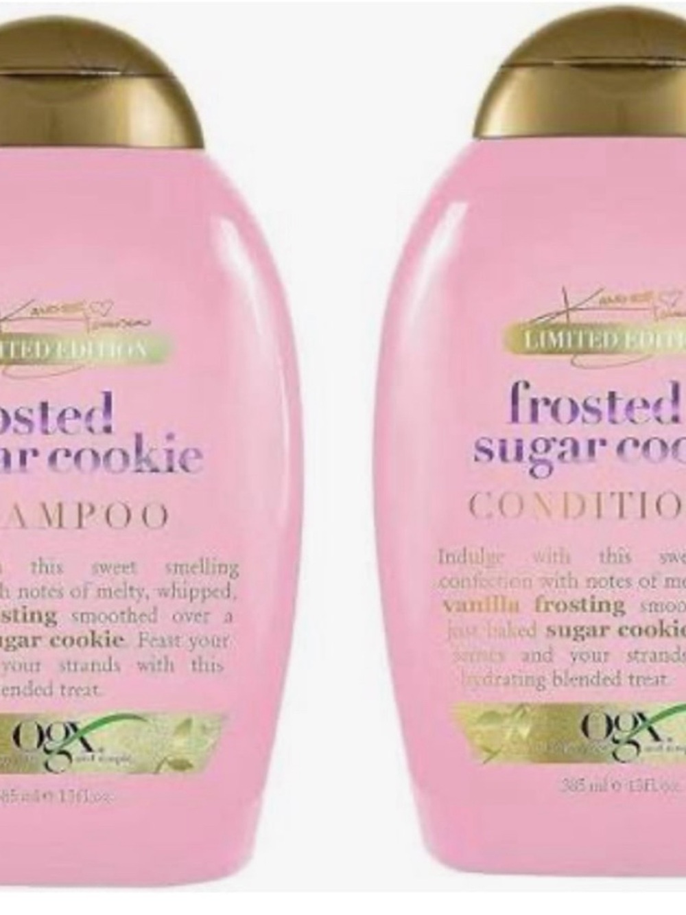 OGX Haircare Limited Edition - Frosted Sugar Cookie - Shampoo & Conditioner Set